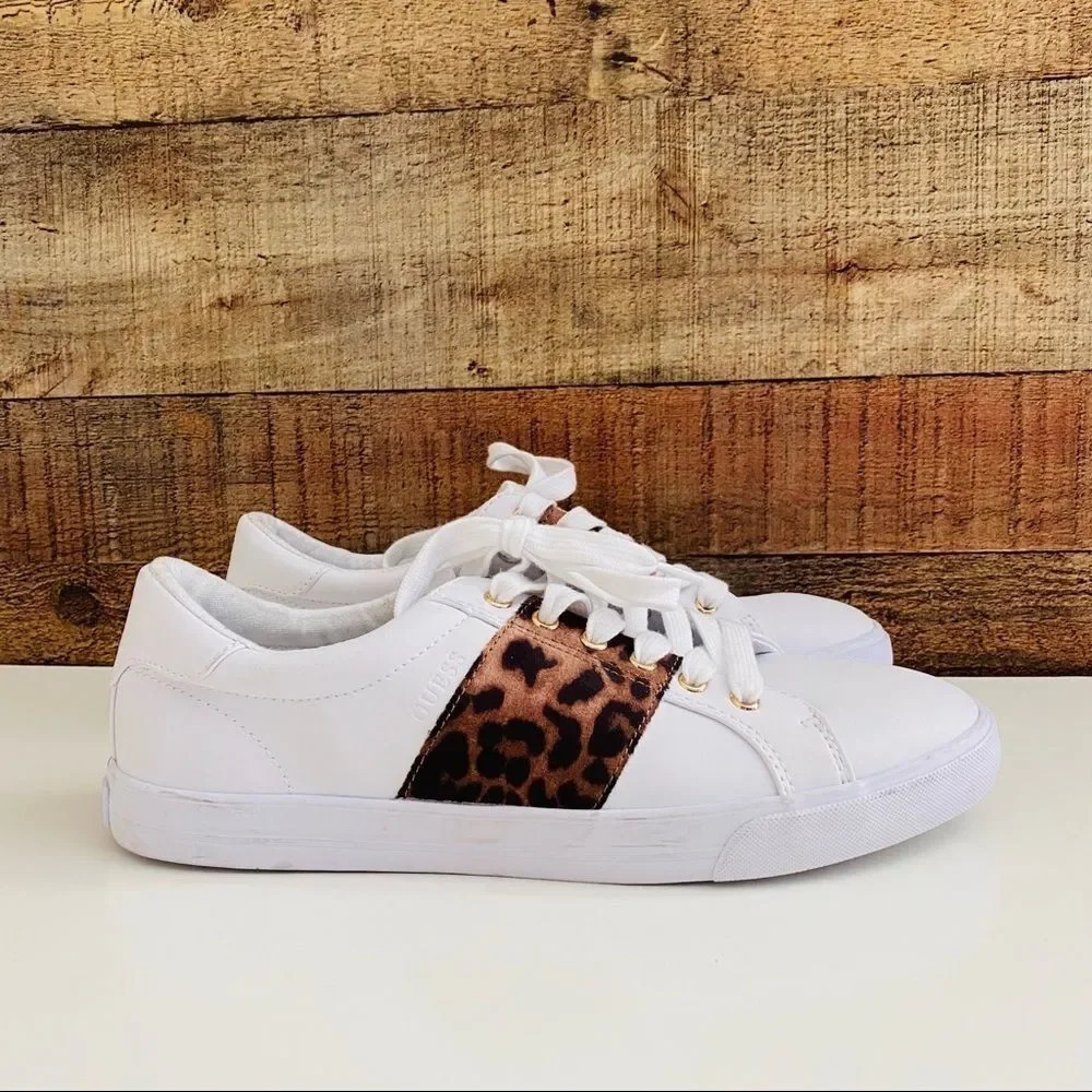 NWOT Guess Leopard Sneakers